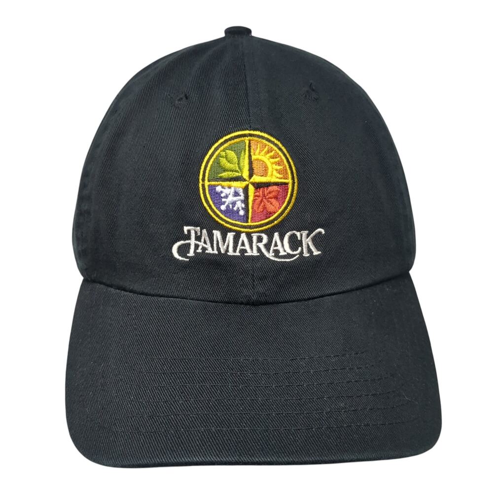 Tamarack Trailhead To Discovery Slideback Baseball Cap Black One Size Adjustable
